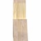 Ekena Millwork Portland Rough Sawn Timber Gable Bracket, Douglas Fir, 72"W x 12"H x 4"D x 6"F, 4/12 Pitch GBW072X12X0406POR00RDF - alternate 2